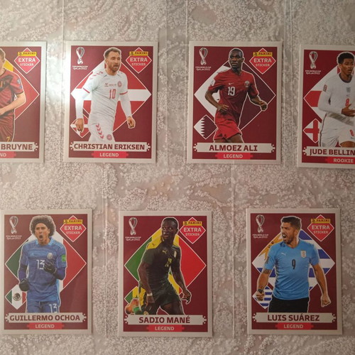 Panini World Cup 2022 Extra Stickers pack of 12 like new