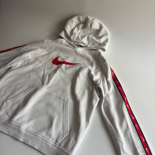 Nike white hoodie XL kids like new for height 1.58-1.70m
