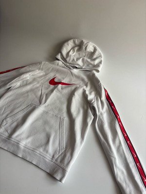 Nike white hoodie XL kids like new for height 1.58-1.70m