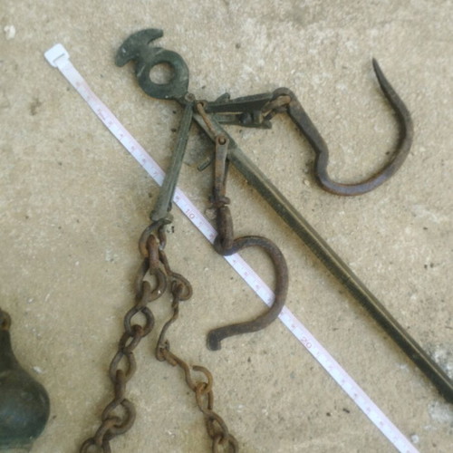 Large antique kantari used