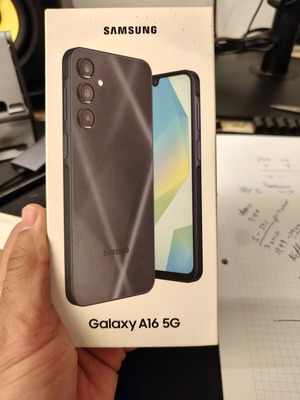 Samsung Galaxy A16 5G 4GB 128GB Μπλε Μαύρο καινούργιο σφραγισμένο
