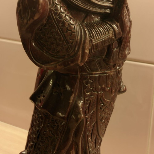 Wooden Chinese Sculpture 19th Century used, hand carved