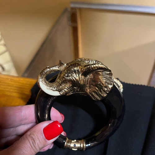 Roberto Cavalli women's bracelet new, brown