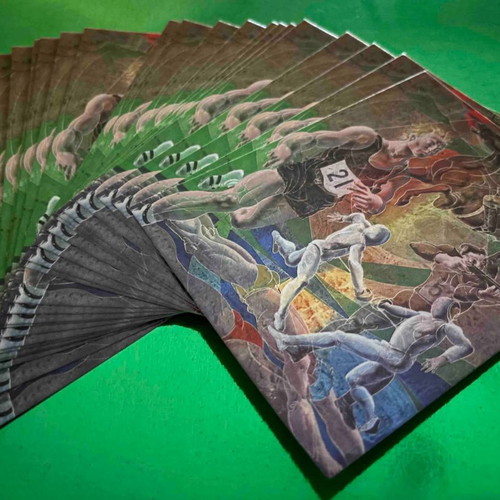 Olympic official Hans Emi postcards new, collectible set of 24