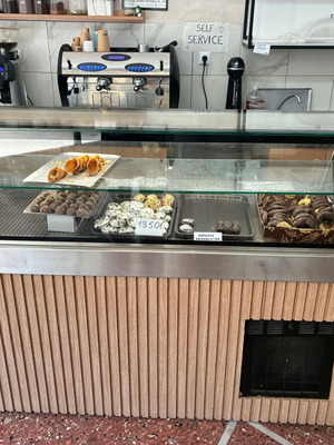 Refrigerated Display Case used, stainless steel, glass front