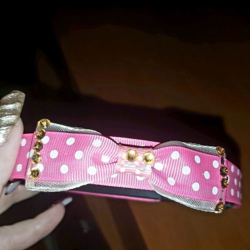 Set of two hairbands new, blue and pink