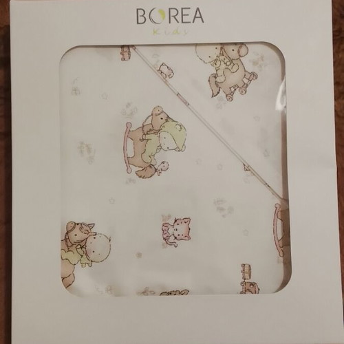 Rocking Horse crib sheet set new 120×160cm