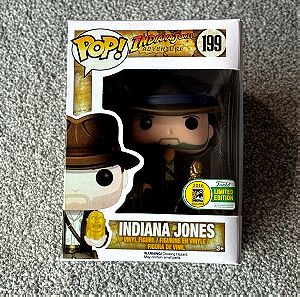 Funko Pop! Movies Limited Edition 2016 Indiana Jones Adventure #199