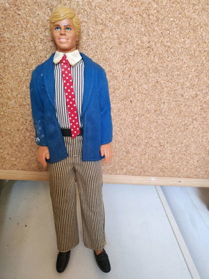 Ken doll 1968 used Mattel