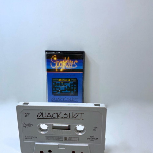 QuackShot tape cassette for Spectrum ZX used, complete in box