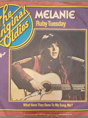 45rpm Δίσκος Βινυλίου Melanie μεταχειρισμένος, Rock