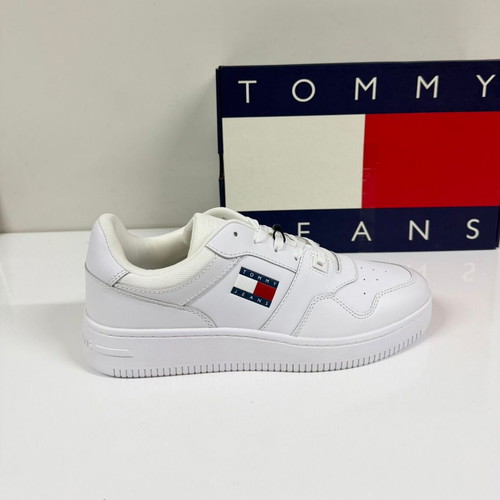 Tommy Jeans Retro Basket Essential sneakers new, size 43, white
