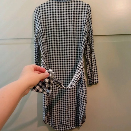 Primark checked shirt dress like new, size M/L