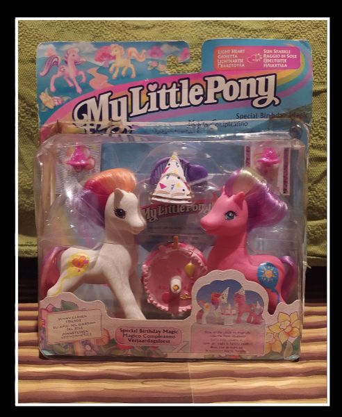  mikro mou poni - My Little Pony - Light Heart & Sundance - special birthday magic set - G2