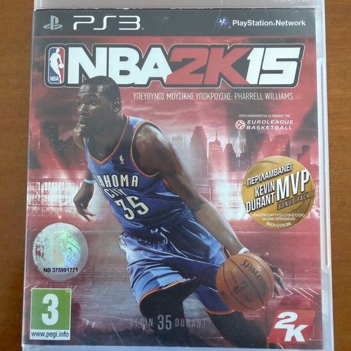 NBA 2K15 game for PlayStation 3 like new