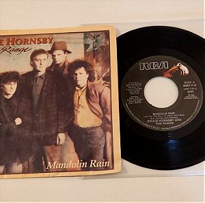 VINYL 7'' 45 RPM - BRUCE HORNSBY - MANDOLIN RAIN