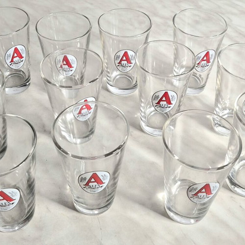 Alfa Beer glass set, 250 ml, new