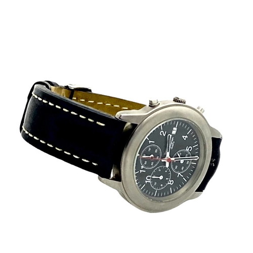 Titanium By IDEEN & DESIGN chronograph quartz Swiss made used