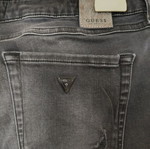 Guess Starlet Skinny Low women's jeans, dark grey distressed