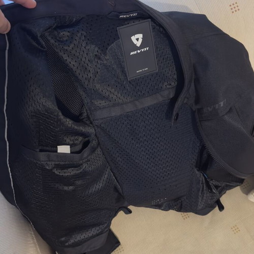 Revit Eclipse 2 summer motorcycle jacket medium with back protection like new