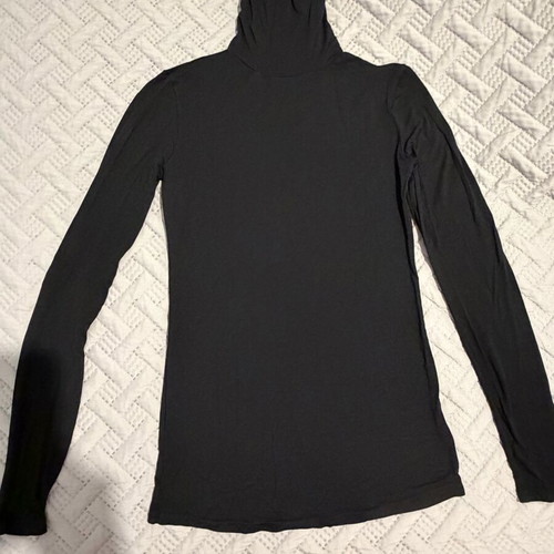 Turtleneck shirt black S/M used by A.A UNDERWEAR