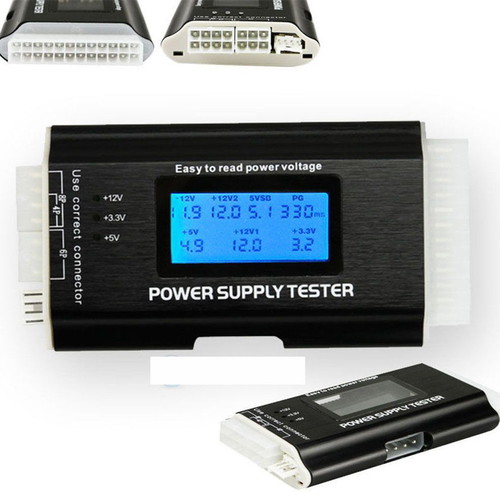 Digital PC Power Supply Tester like new with LCD screen