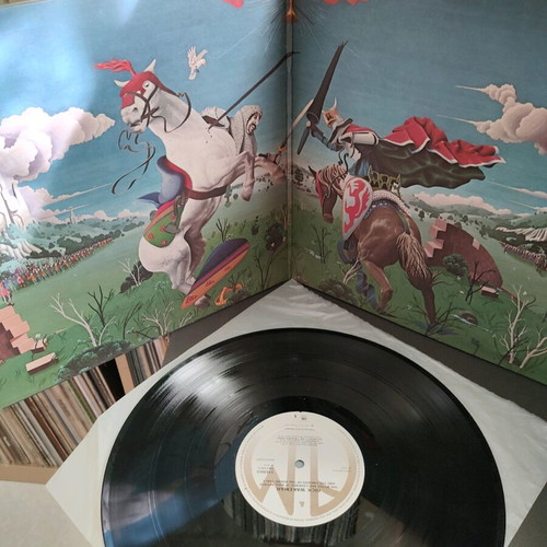 Rick Wakeman The Myths And Legends Of King Arthur And The Knights Of The Round Table vinyl used, 80s Dutch reissue