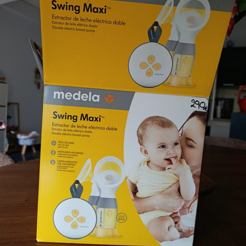 Medela Maxi Swing electric double breast pump like new