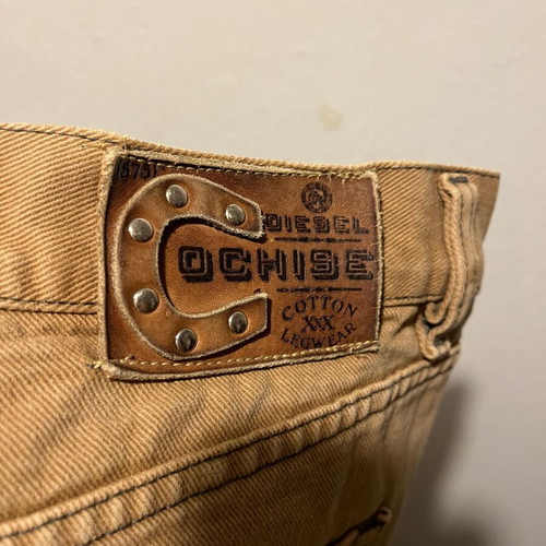 Diesel brown men jeans pants used, size 36