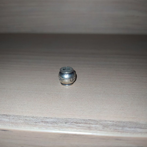 Silver symbol bead for bracelet 925 like new