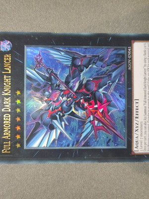 Yugioh Konami Full Armored Dark Knight Lancer AGOV σαν καινούργιο