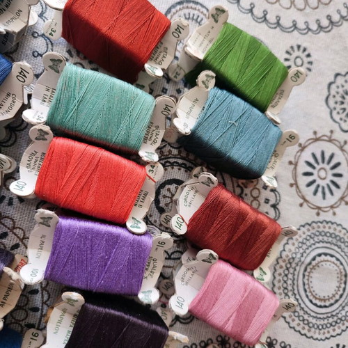 Butterfly cotton threads new, pack of 30, 92 meters each