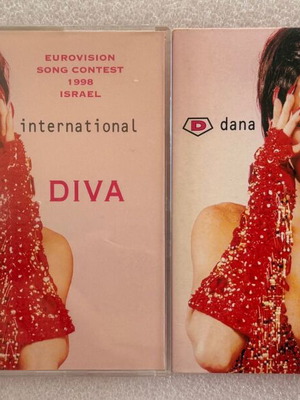 Dana International Diva 2 CD set used, Eurovision Song Contest 1998