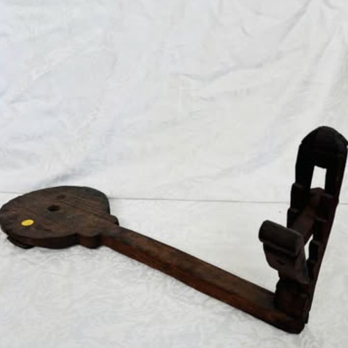 Antique handmade Cypriot tool used, 53x26x18cm