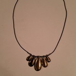 Bronze necklace used