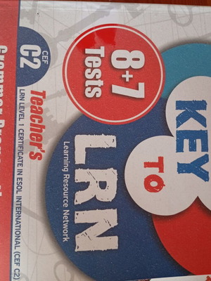 The Key to LRN 8+7 Tests Teachers Book new