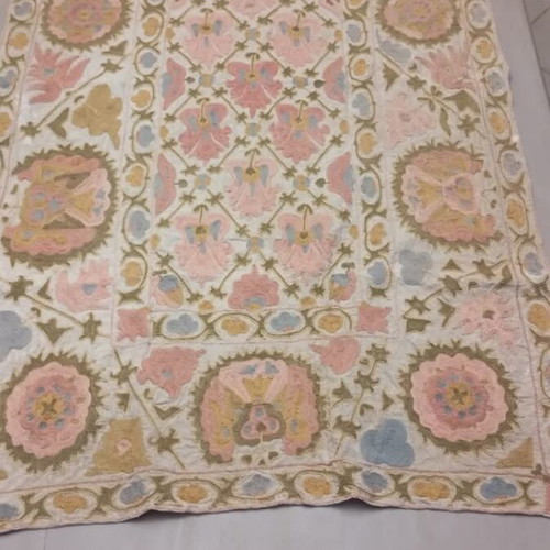 Tablecloth with chain stitch new, size 1.43x0.83