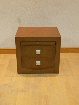 Nightstand Yor-805 made of oak wood, light brown, new