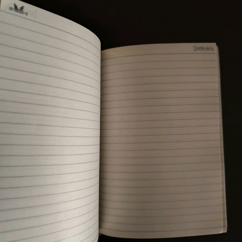Death Note notebook used for cosplay from the anime