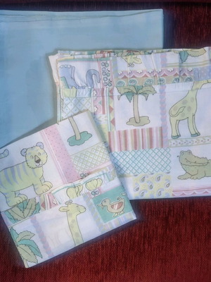 Σετ παιδικά σεντόνια μεταχειρισμένα, 3 τεμάχια