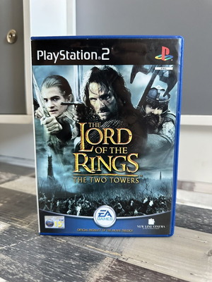 The Lord of the Rings The Two Towers PS2 game used, English version