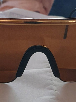 Gianni Versace 790 vintage sunglasses like new, gold color