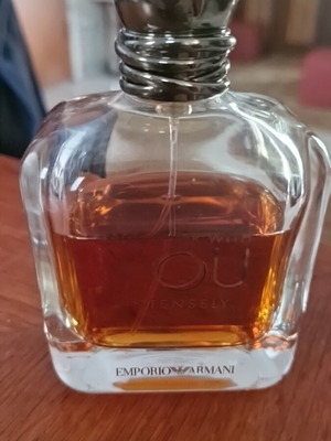 Armani Because It's You Intensely 100ml like new, authentic, about 20ml missing