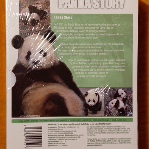 Panda Story 3-DVD box Animal Planet documentary