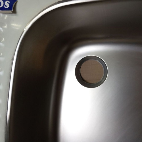 Stainless Steel Kitchen Sink Minos new 80x50 cm with basin