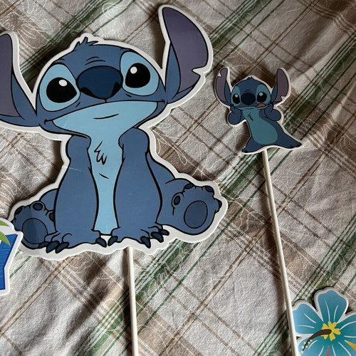 Lilo & Stitch Party Decorations and Cupcake Toppers new