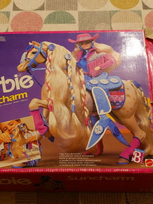Barbie horse used