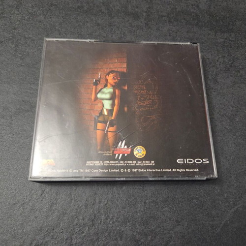 Tomb Raider I and II PC game used, Greek edition