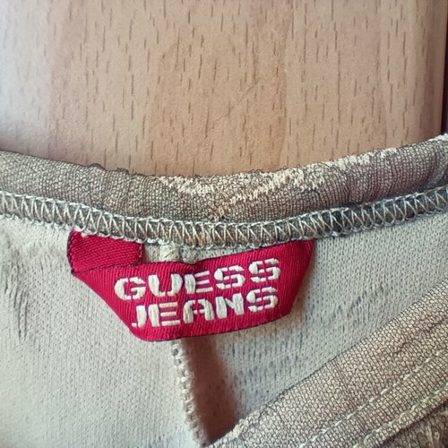 Guess Jeans Mini Dress like new, beige with black lace