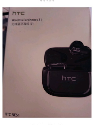 Wireless headphones HTC NE51 καινούργια με Bluetooth και καλώδιο τροφοδοσίας